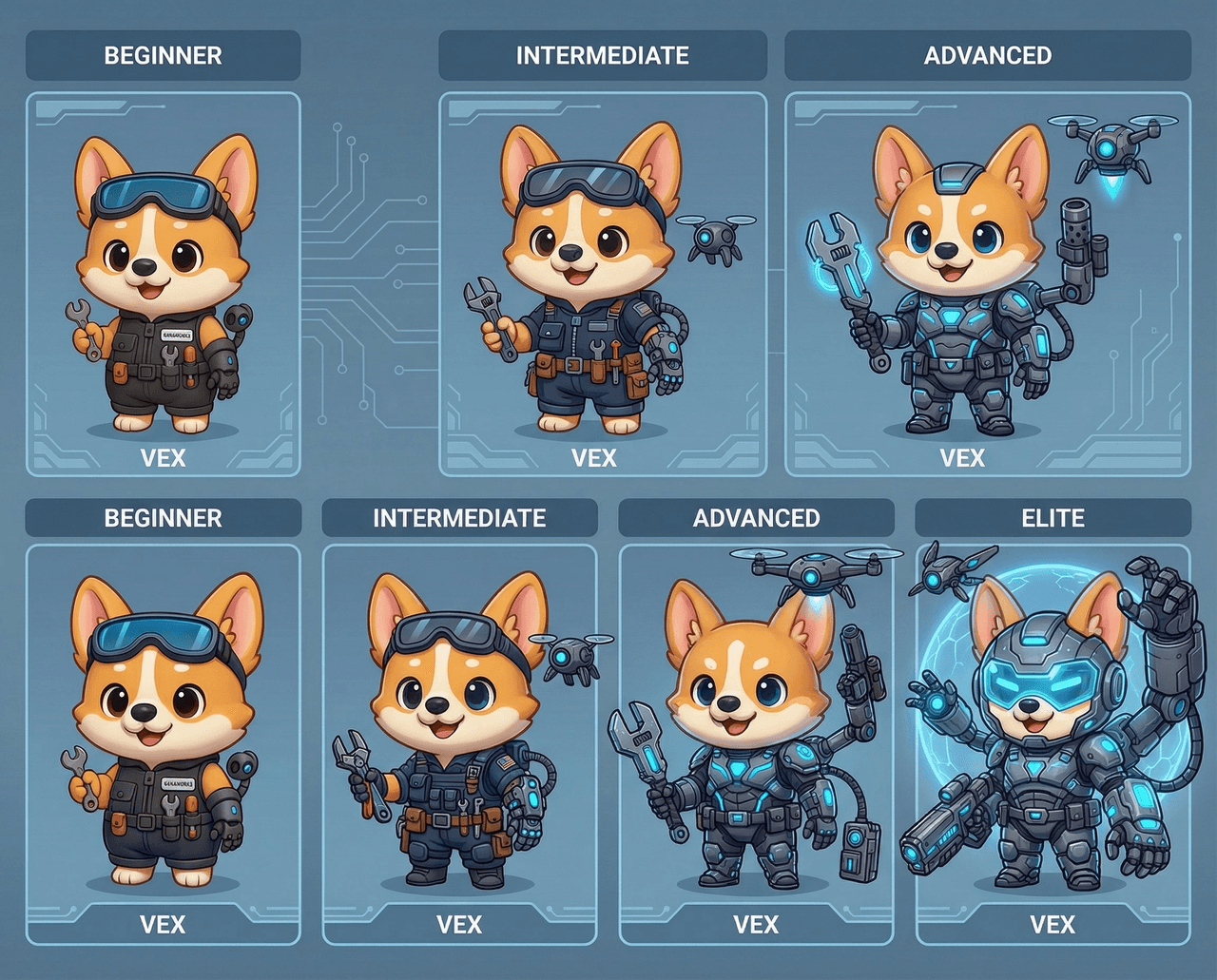 Character Level Evolution