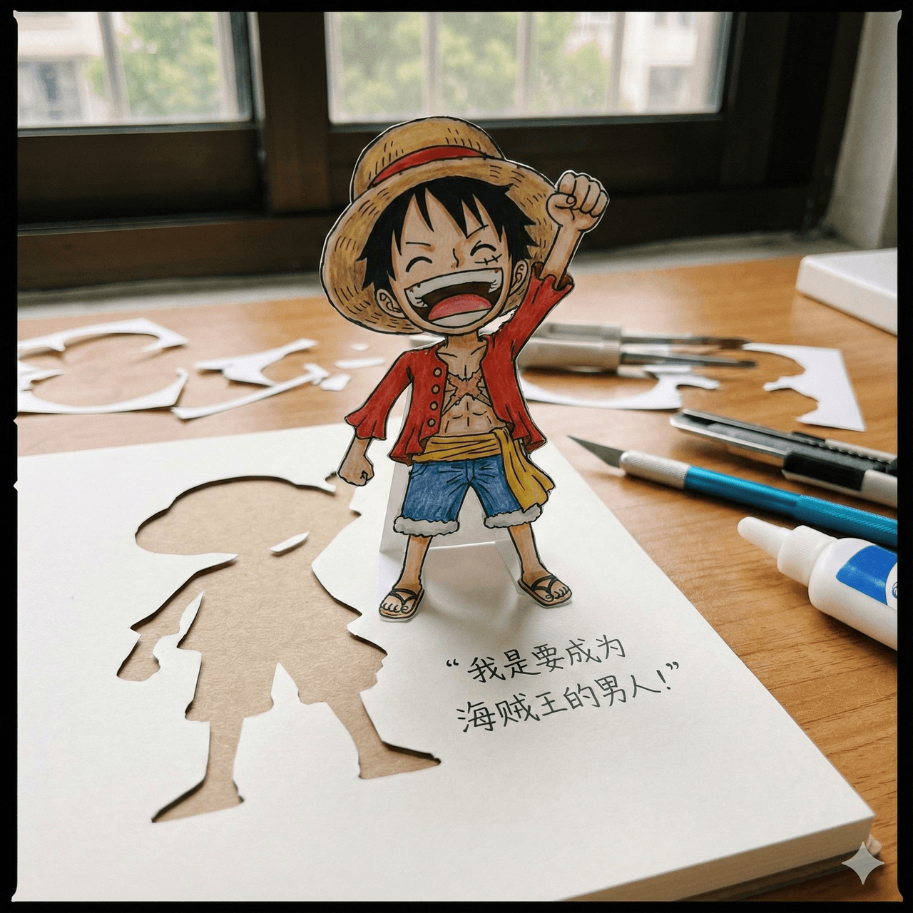 Ancient Map → Historical Scene Photo